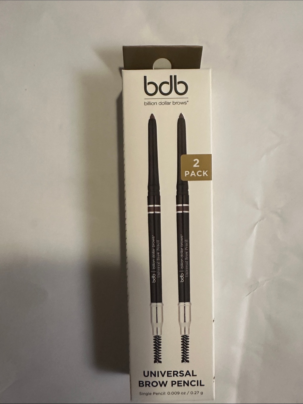 bdb (billion dollar brows) Universal Brow Pencil - Black/Dark Brown universal